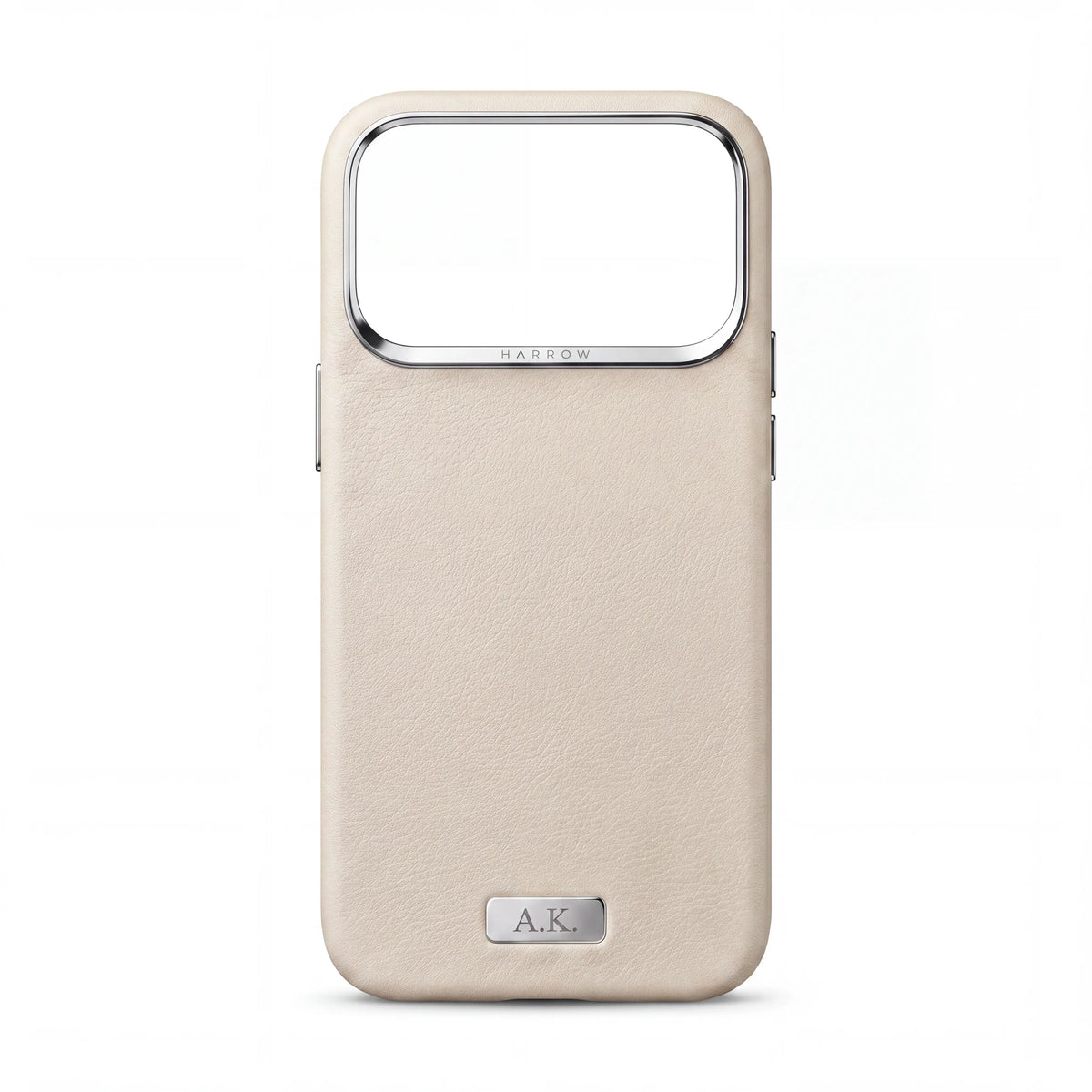 Leather Case for iPhone 18 Pro Max — Ivory
